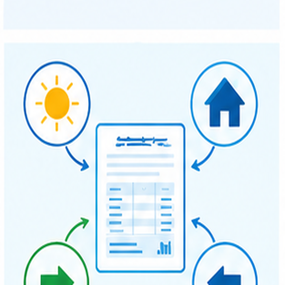 Reading Your Net-Metering Bill: Production vs Consumption vs Export, Explained